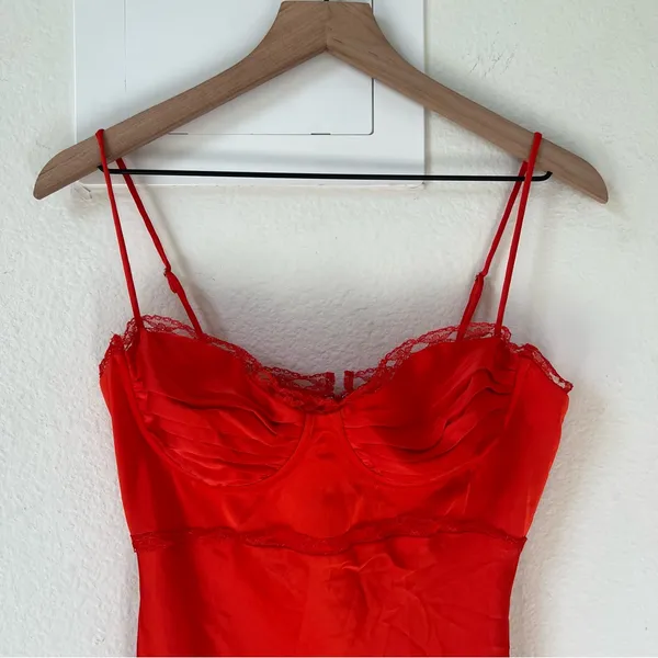 ASTR The Label Florianne Maxi Dress in Orange NWOT - Image 7