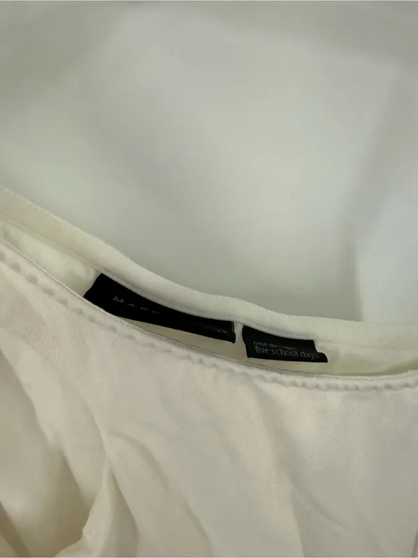 Marcella Empire Dress in off white size xs - Image 4