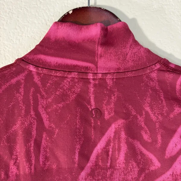 Lululemon‎ Womens Sz 4 Ebb to Street Define Jacket Chianti Red Outdoor Gym Comfy - Image 9