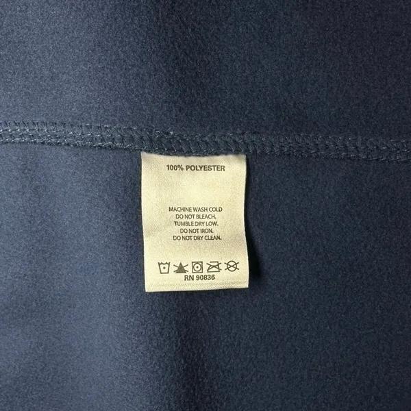 Port Authority Navy Digi Stripe Fleece Jacket Percona Logo Medium L231 New Gorp - Image 4