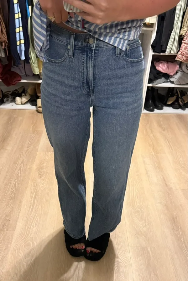 Madewell Perfect Vintage Wide-Leg Jeans - Image 6