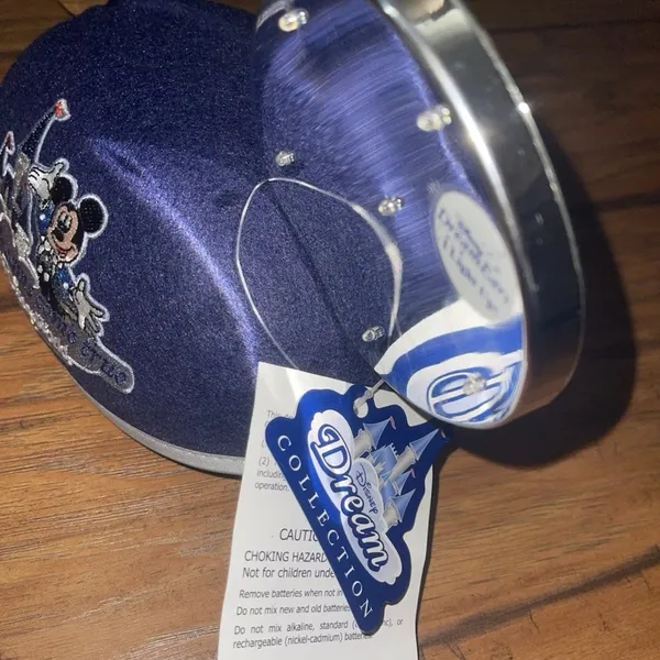Walt Disney World Dream Ears Light Up Mickey Mouse Ears Adult Size Hat NWT - Image 3