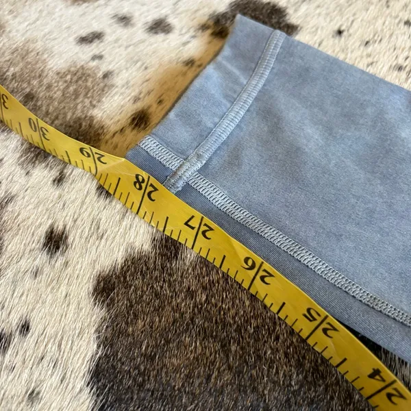 LULULEMON Wunder Under In Washed Moon‎ Blue Size 4 - Image 9