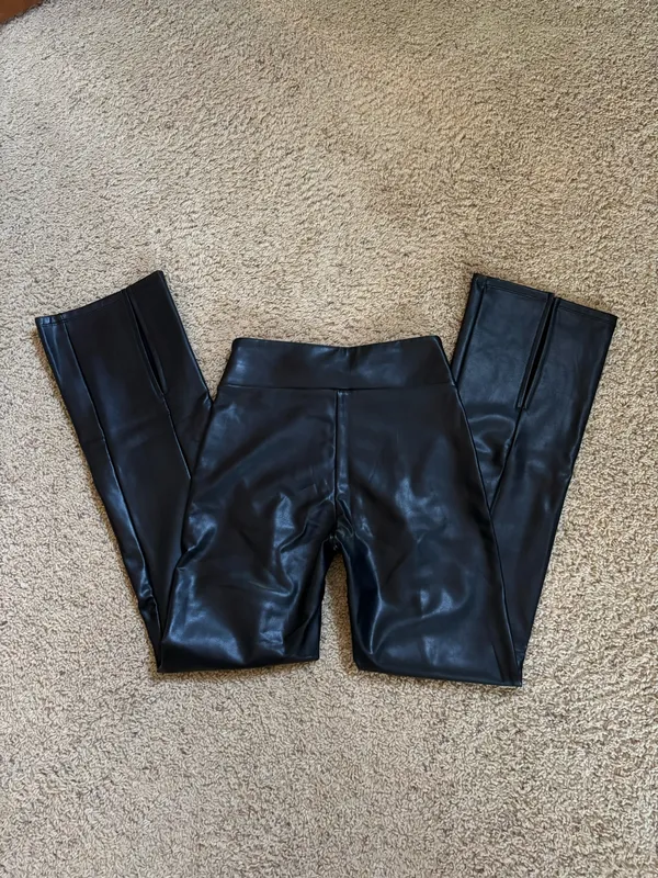 Abercrombie Leather Pants - Image 2