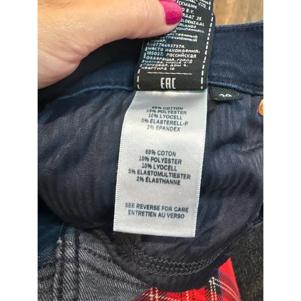 7 For All Mankind High Waist Ankle Gwenevere jeans - Image 4
