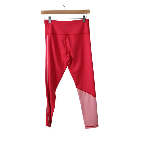 Zyia Active Legging Women's 6-8 Pink‎ Light N Tight Hi-Rise Reflective Stripe - Image 2