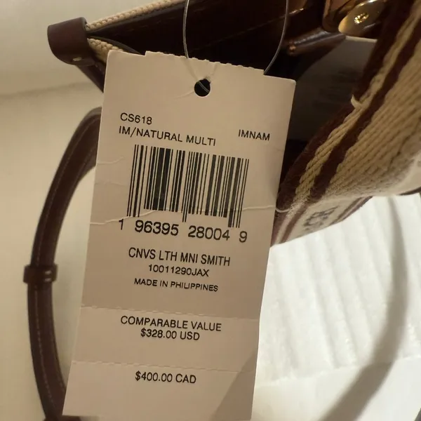 Coach Smith Mini Tote cs618 - Image 7