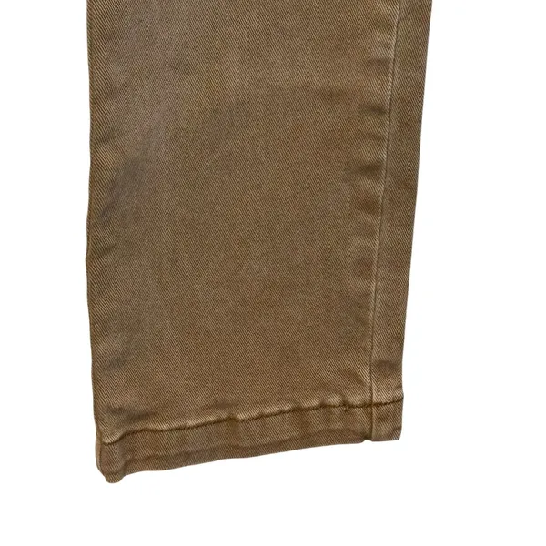 Risen Womens Pants High Rise Cargo Roll Up Slim‎ Straight Leg RDP5644 Tan 9/29 - Image 3