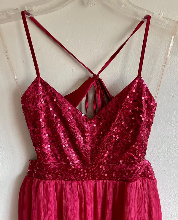 Forever 21 Red Sequin Dress - Image 3