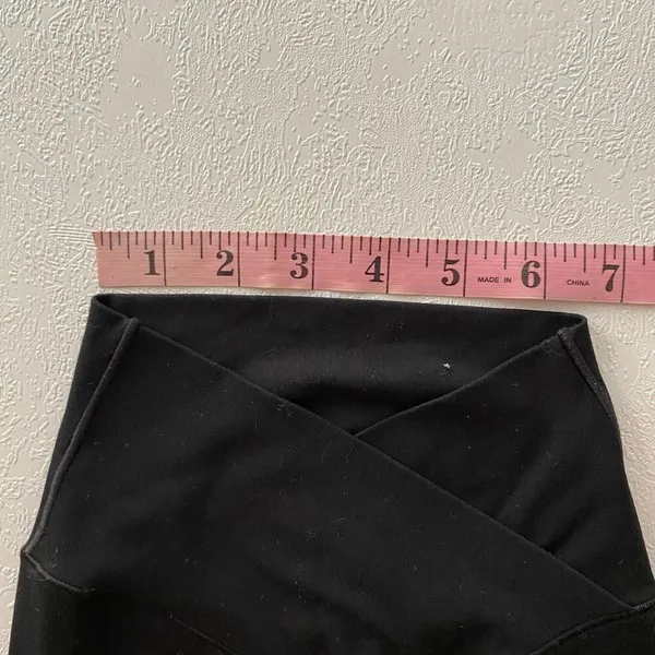 OFFLINE By Aerie Black Flare Yoga Pants XXS High Rise Y2K Athleisure - Image 6