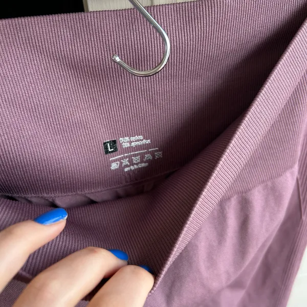Seamless leggings Purple Size L - Image 6