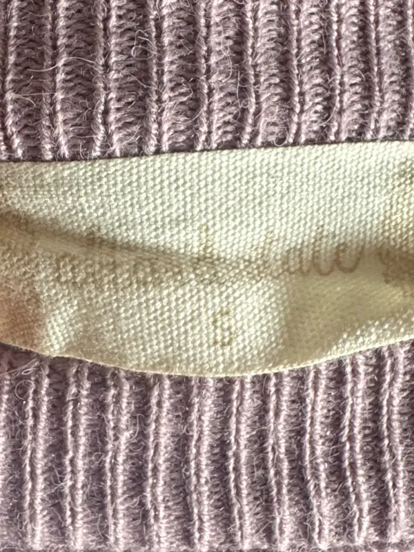 Altar'd State Lavender Smiley Motif Cropped Sweater - Image 3