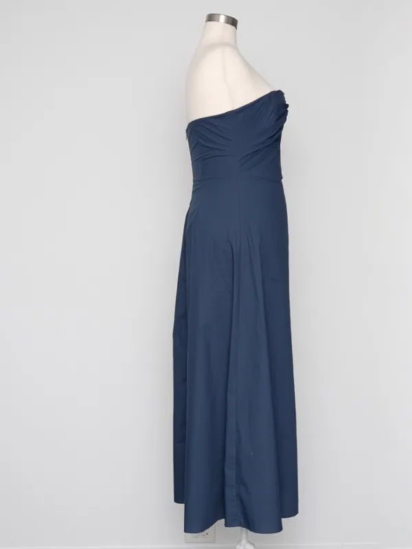 Bardot - Lora‎ Strapless Cotton Poplin Maxi Dress - Image 5