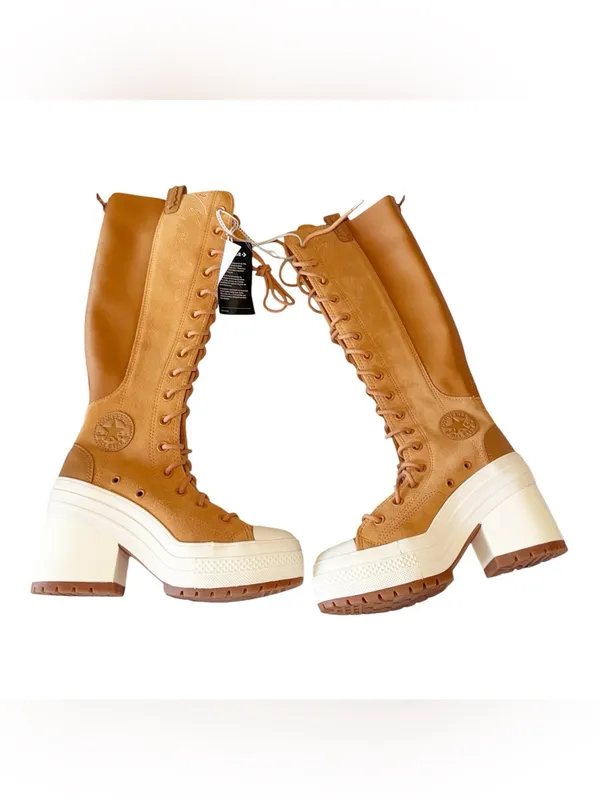 NEW CONVERSE chuck 70 de luxe heel xx platform high 'western copper M-4.5 W-6.5 - Image 9