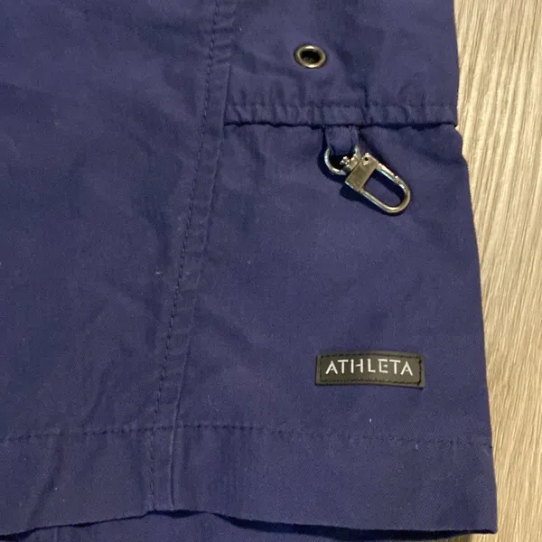 ATHLETA womens navy blue shorts size L - Image 2