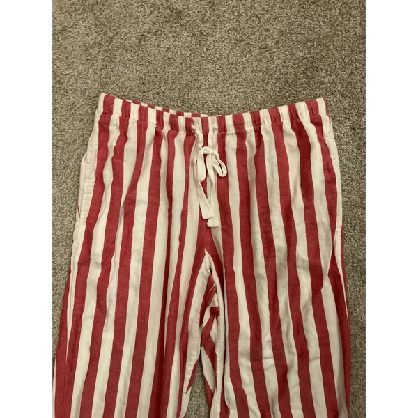 Stars Above Striped Pajama Set Button Front Lounge Sleepwear Women's, sz S - Image 6
