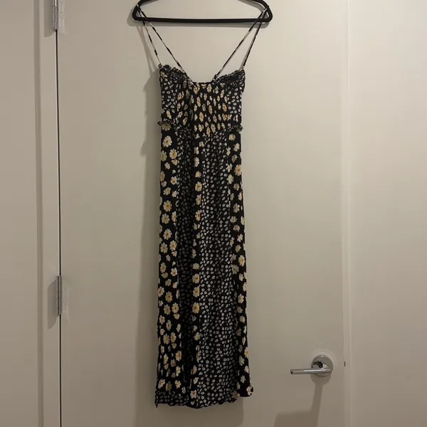 Free People - Tigerlilly Mixed Floral Midi Sundress - Small - Image 4