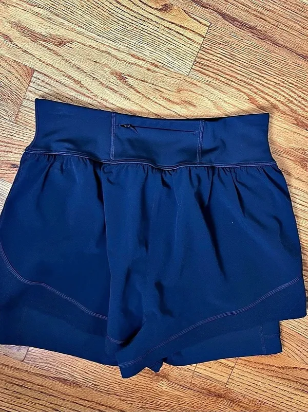 Spanx Skort Athletic Shorts Blue Medium - Image 2