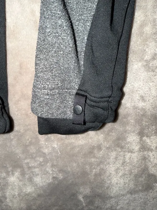 The North Face Women's Gray Black Full Zip Fleece Jacket - Image 9