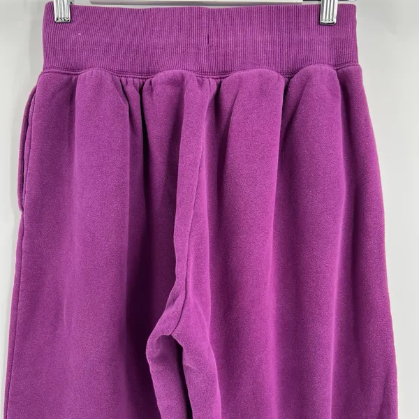 Nike Phoenix Fleece Women's Small High‎ Waisted Oversized Sweatpants Hot Fuchsia - Image 6