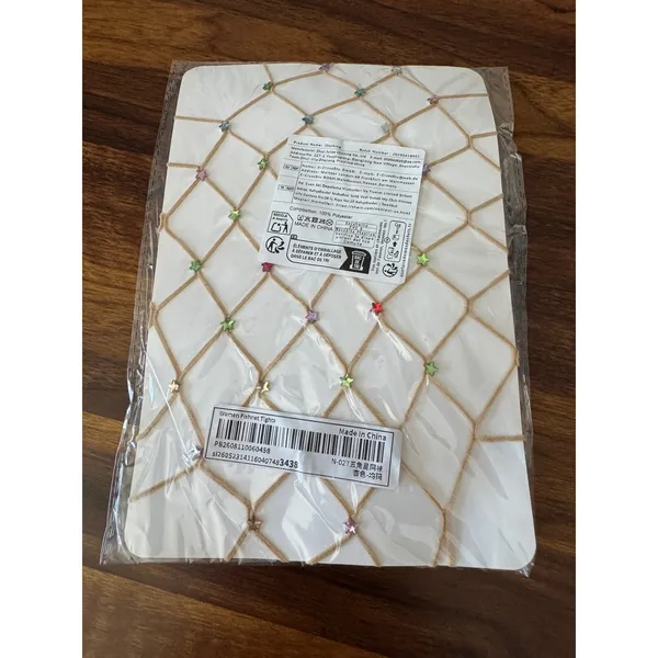 NWT Multicolored Star Fishnet Tights - Image 6