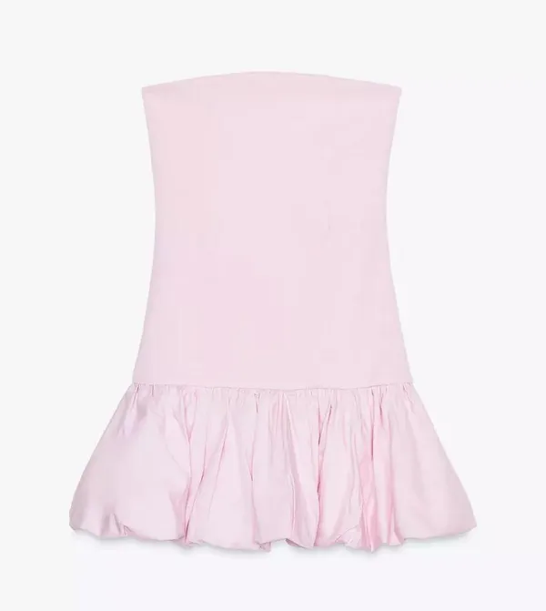 ZARA Elegant Pink Strapless Dress - Image 5