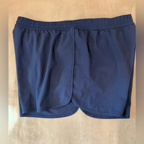 2 PINK Victoria's Secret Dark Blue &‎ Green Athletic Shorts Size XL - Image 4