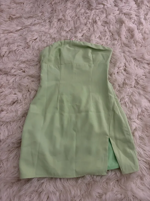 Beginning Boutique Lauren Green mini dress - Image 2