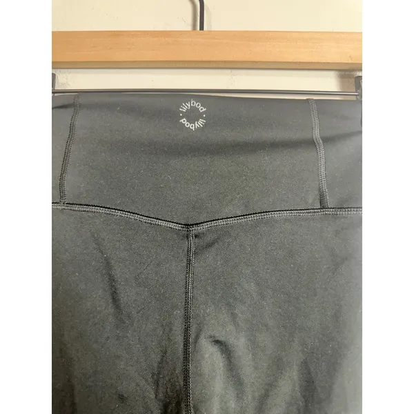 Lilybod‎ Zoe Air-Core 7/8th Leggings Womens Small Black High Rise Activewear Gym - Image 4