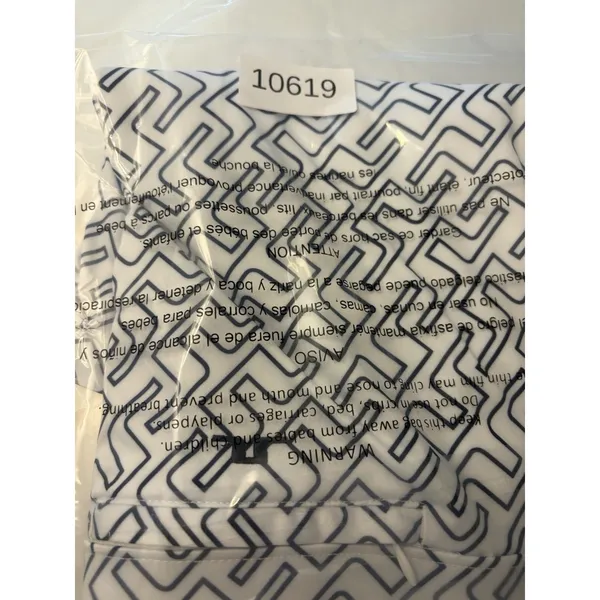 J.Lindeberg Women's Bridge Monogram Golf Skort White Navy - Image 10