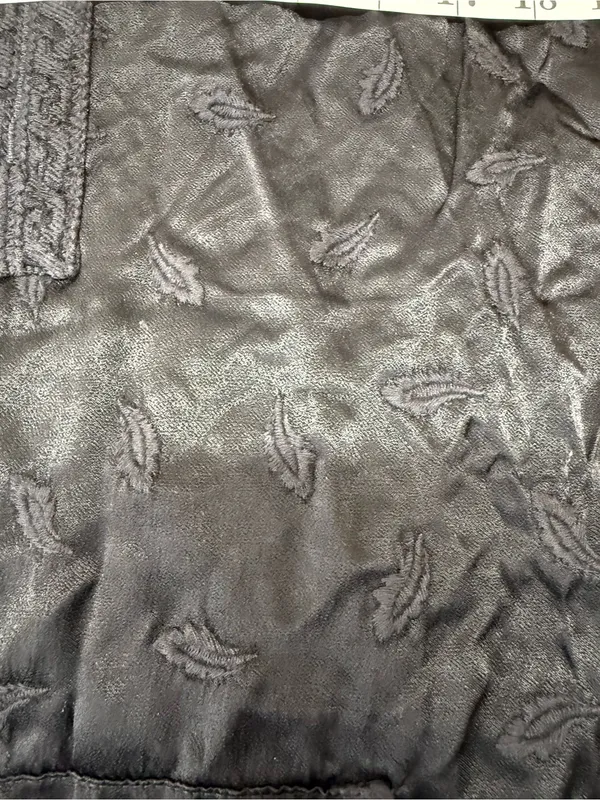 Johnny was black embroidered hoodie‎ size medium - Image 3