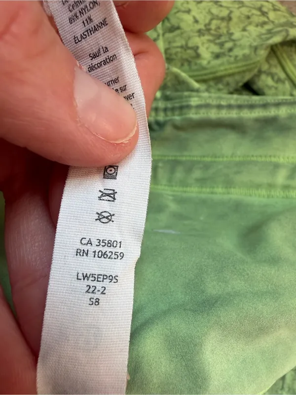 Lululemon Base Pace High-Rise Running Tight 25 City Grit Green Size 10 - Image 9