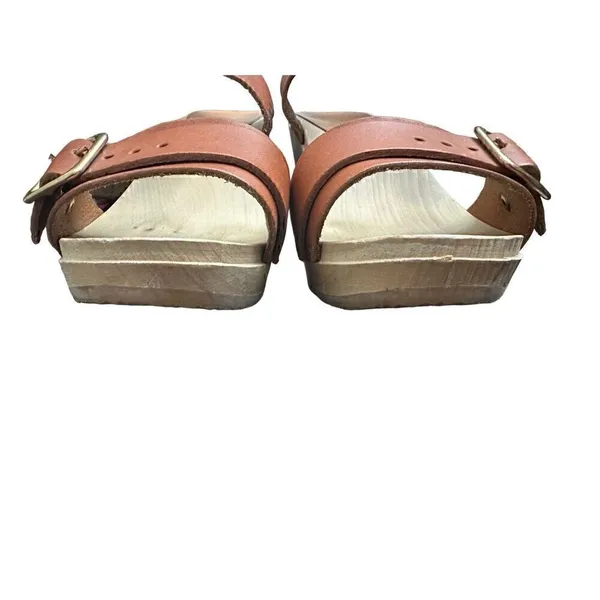 BRYR CLOGS Size 36 Tan - Image 6