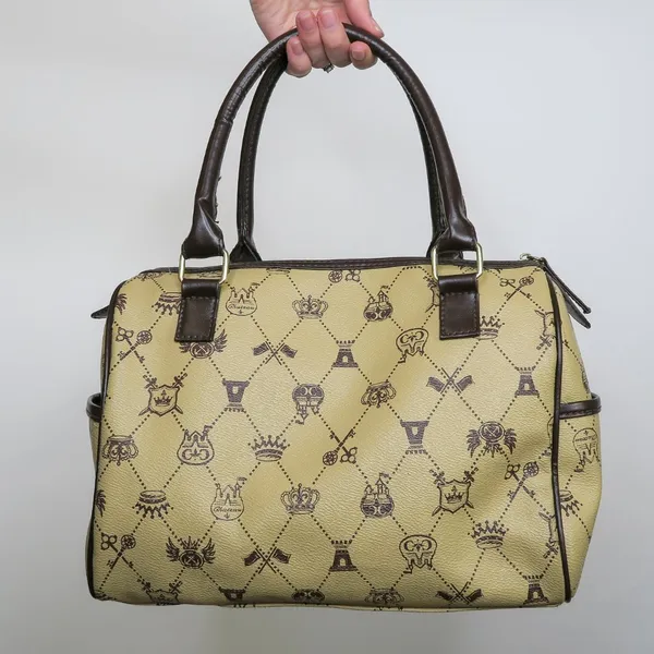 Vintage Y2K Chateau Shoulder Tote Bag - Image 4