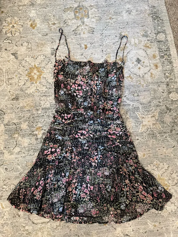 Sky to Moon Floral Dress Mini - Image 2