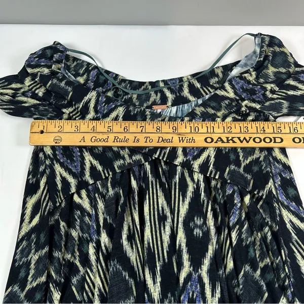 NWT Free People Arcadia Tribal Print Tunic Top Women's Size Small - Image 5