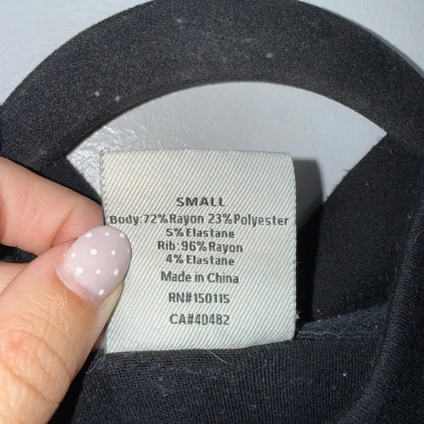 Varley Pullover Sweatshirt Women Small Black Excellent Funnel Neck Drawstring - Image 3