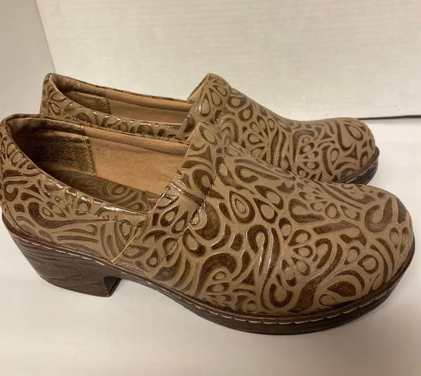 B.o.c Brown Leather Clogs - Image 5