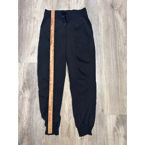 Lululemon Women's Dance‎ Studio Mid Rise Jogger Full Length Black Night Size 4 - Image 5