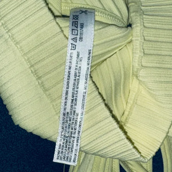 Urban Outfitters 153 | NWT Out From Under Asymmetrical Ribbed Cutout Crop Tank Top‎ Lime XS/S - Image 6