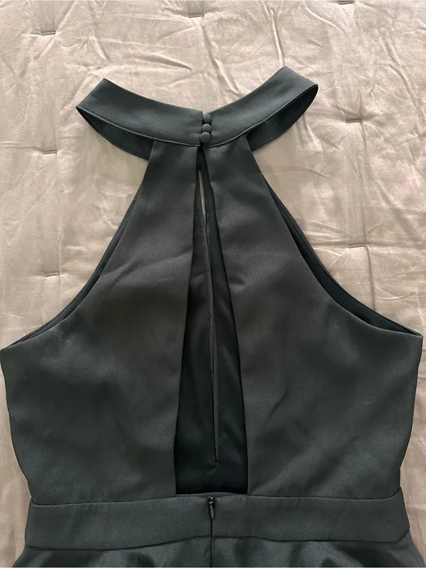 Lulu's Black Halter Dress - Image 4