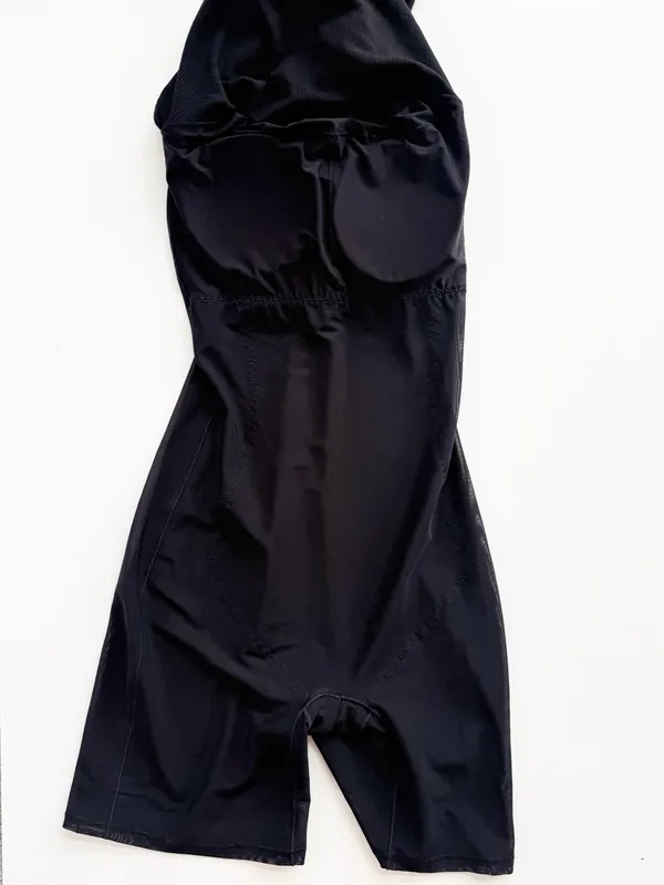 Popilush Built-In Shapewear Sleeveless Midi Dress - Black, size small - Image 9
