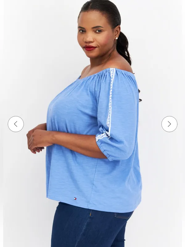Tommy Hilfiger Women’s Off The Shoulder Top - Image 3