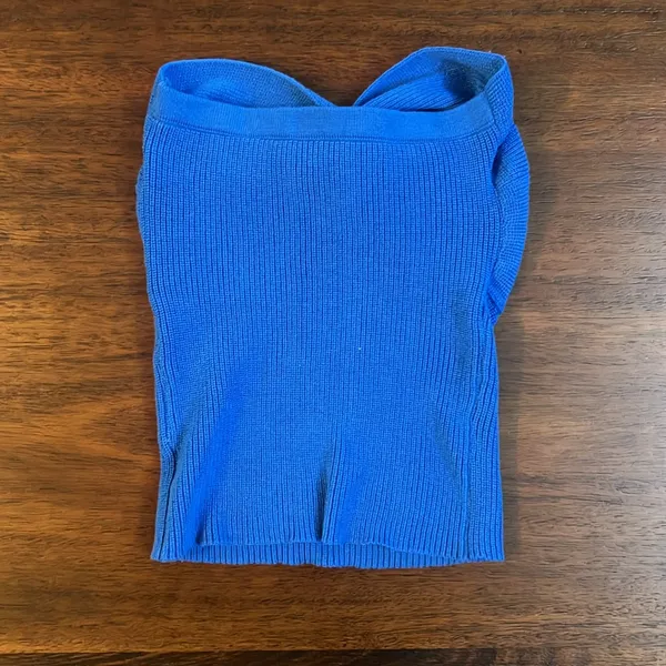 Blue Women's Sweater - Image 2