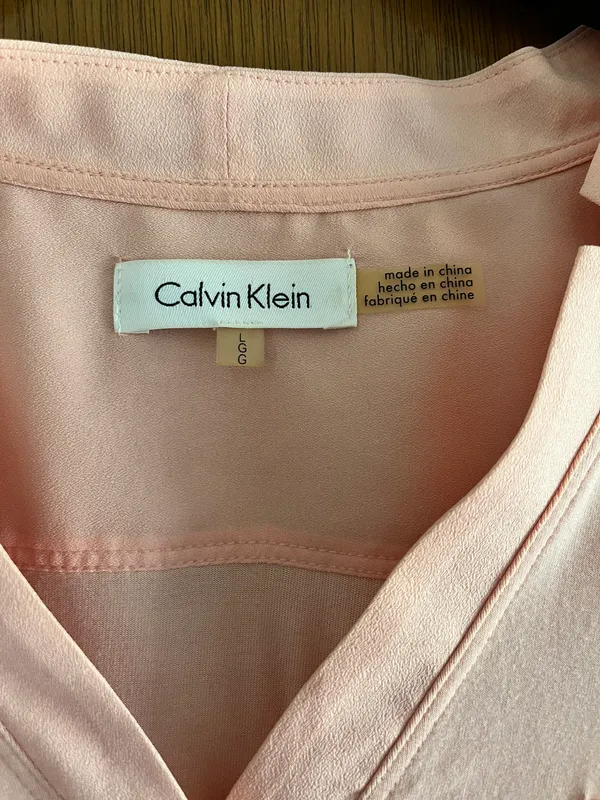 Calvin Klein Pink Blouse - Image 3