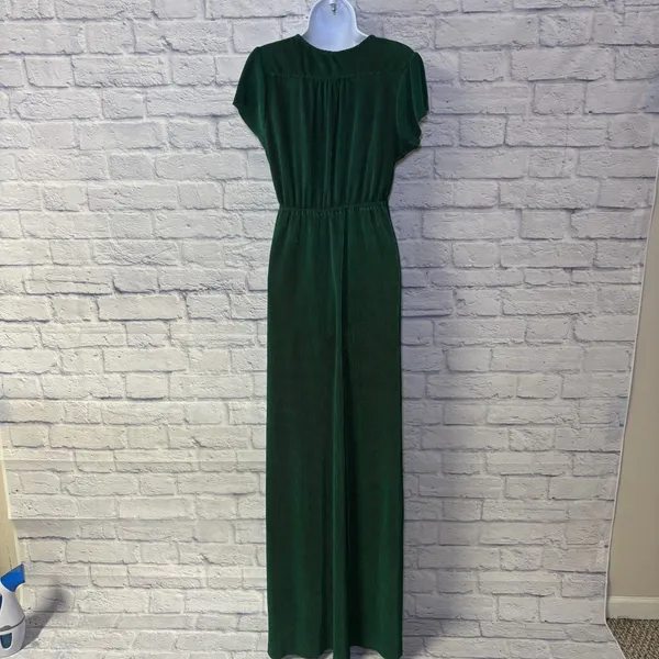 Baltic Born Athena Pleated Maxi Dress Forest Green Maxi Dress Large NWT wedding - Image 16