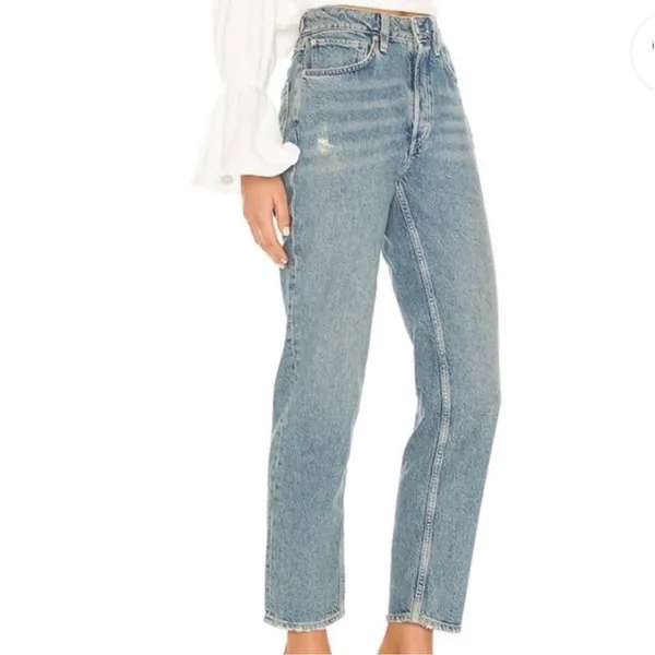 We The Free Free People Fast Times High Rise Mom Jeans in Acadia size 31 $98 - Image 3