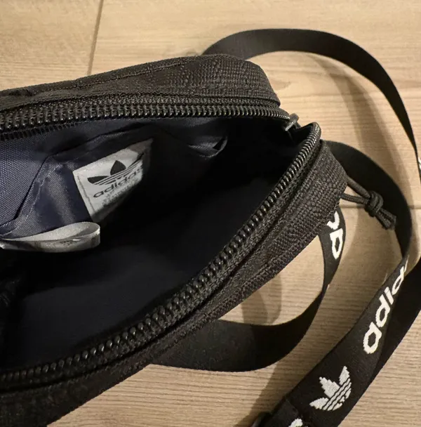 Adidas Crossbody Black Bag - Image 4