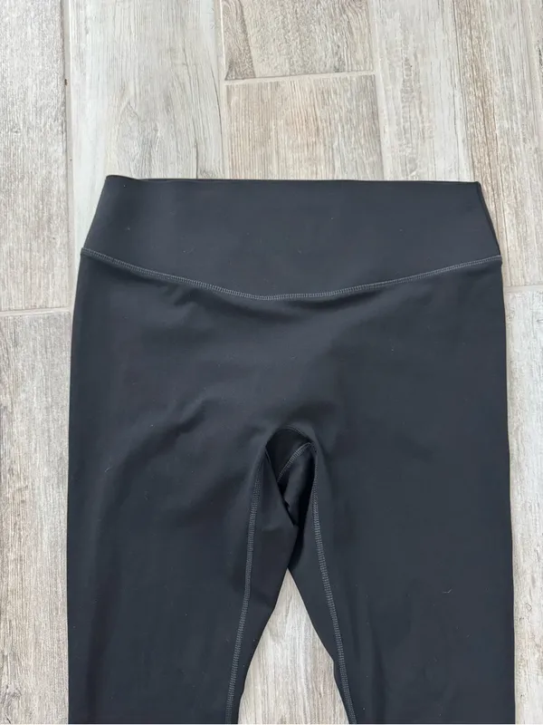Fabletics The No-Seam Pureluxe TLC Leggings 7/8 In Black Size Large - Image 7