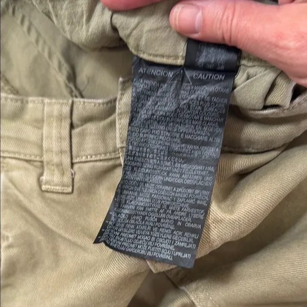 Zara women’s khaki jeans. Oversized. Size Small. - Image 5